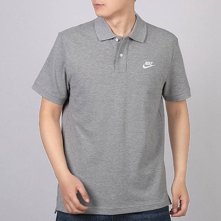 Nike Sportswear Polo Shirt Men's Gray CJ4457-063