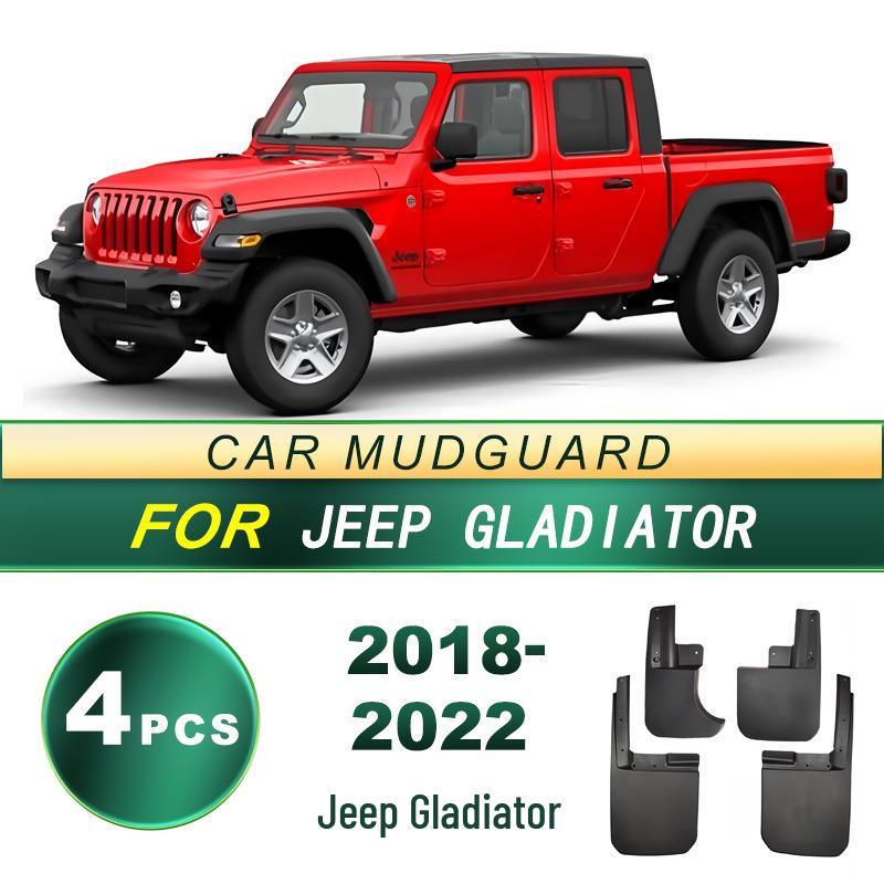 Jeep Gladiator 2018-2022 Mudguard Soft Rubber Mud Flap Accessories