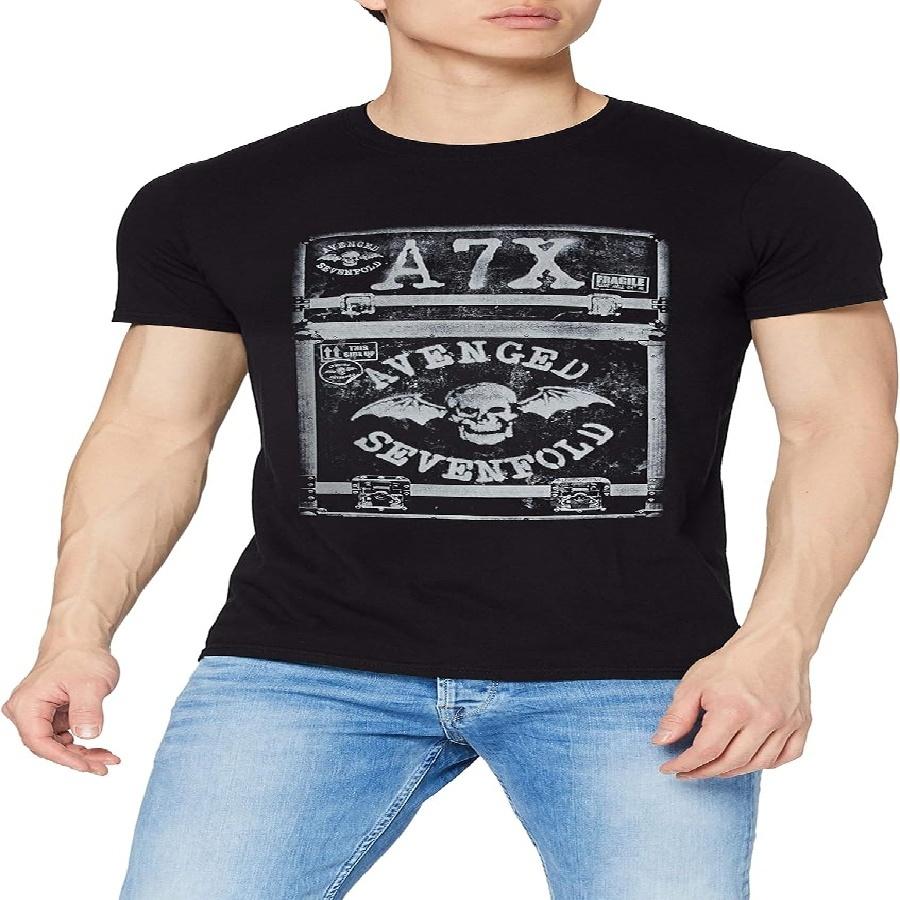Avenged Sevenfold Мужская футболка Flightcase Маленькая Черная XXXXXL чёрный
