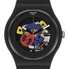 SWATCH Unisex 41mm Black Watch SO29B107 SO29B107