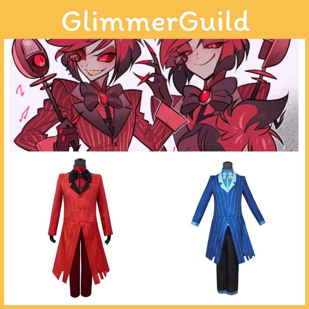 Cos Hell Hotel Cosplay Costume For Women Halloween Blitzo Performance Outfit