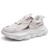 Men's shoes autumn new casual heightening thick-soled breathable trend men's running sports little white dad trendy shoes