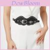 Style Metal Buckle Leather Belt For Men And Women With Adjustable Pin Closure