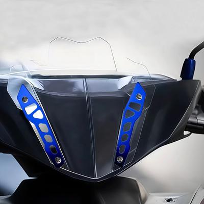 Motorrad Windschutz Verstärkungs-Kit Verstellbar Für Ausgewählte Windschutzscheiben Halterung Montage Stütze Layout