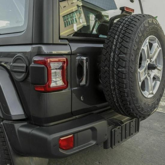 silver abs Car Door Handle Cover Trim Bezel 5pcs For Jeep Wrangler JL 2018-