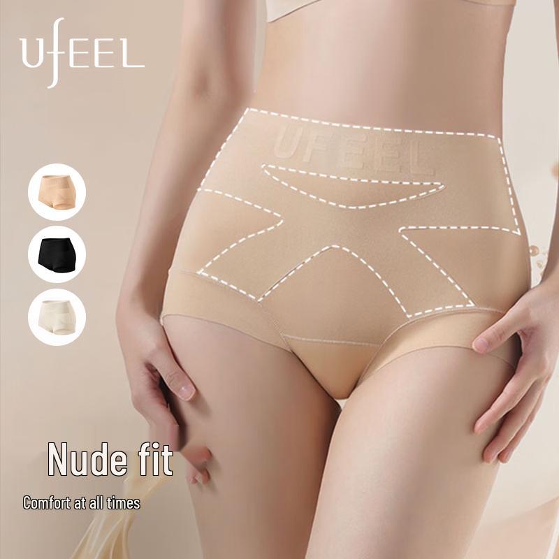 

UFEEL Бесшовное женское нижнее белье с высокой талией, дышащее XL (120-140 lbs)