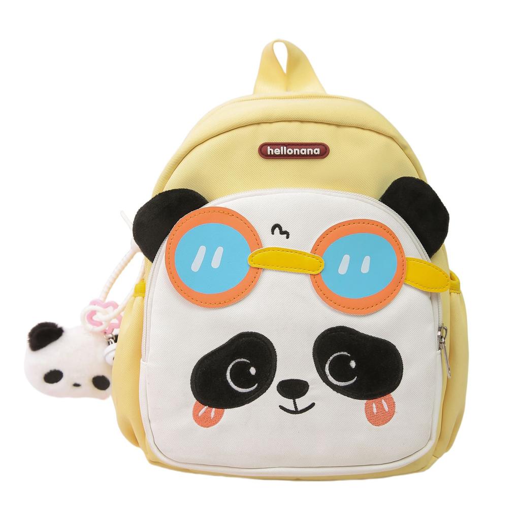 Schoolbag kindergarten school bag children boys and girls boys go out small backpack new lightweight panda girl baby backpack