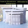 Large Black & White Fine Mesh Laundry Bag for Machine Washing and Clothing Storage