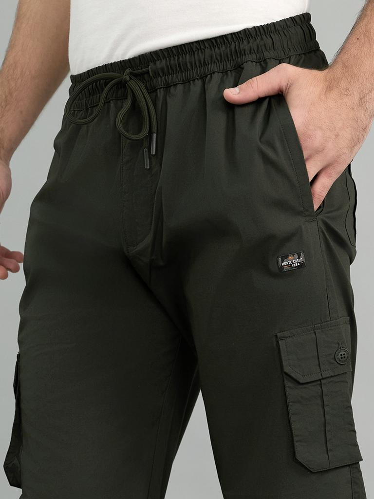 MONTE CARLO Mens Regular Fit Solid Lower