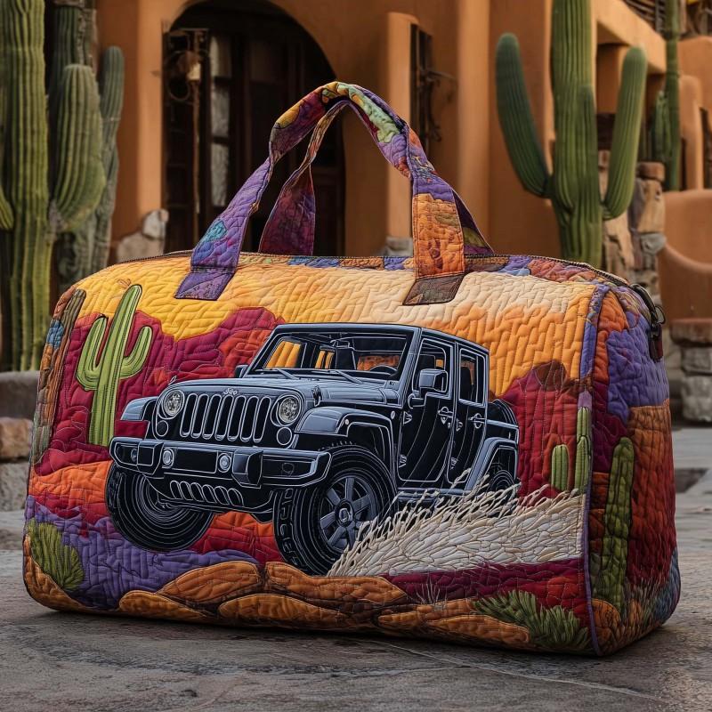 Western Style Small Duffle Bag Gym Travel Unisex Handbag