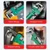Heavy Duty Carbon Steel Straight Pipe Wrench 10", 12", 14", 18" Pipe Plier Universal Industrial Adjustable Plumbing Hand Wrench
