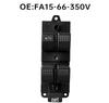 FA15-66-350V Front Left Low-End Auto Window Regulator Switch for 3rd Gen Haima Family.