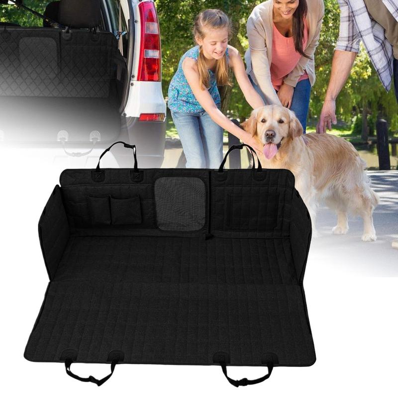 Dog Mat For Car Back Seat Dog Cover For Car Non-Slip Waterproof Mat Hammock Bed Vehicle Accessories For Auto Sedan Truck Road