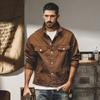 American Retro Dopamine Pink Denim Jacke Herren Trendy Aso Agent Casual Jacke