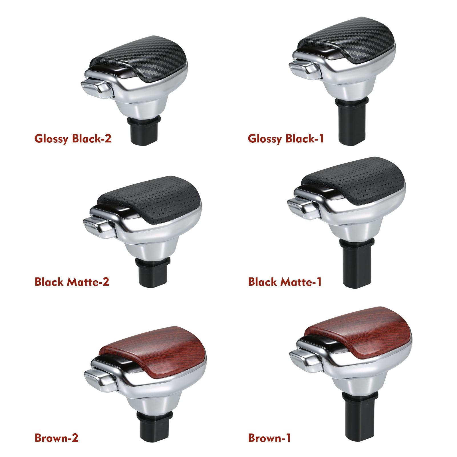 Car Modified Automatic Stick Gear Shift Knob Gear Shift Lever Shifter Short Lever Glossy Black Replacement for Renault nero