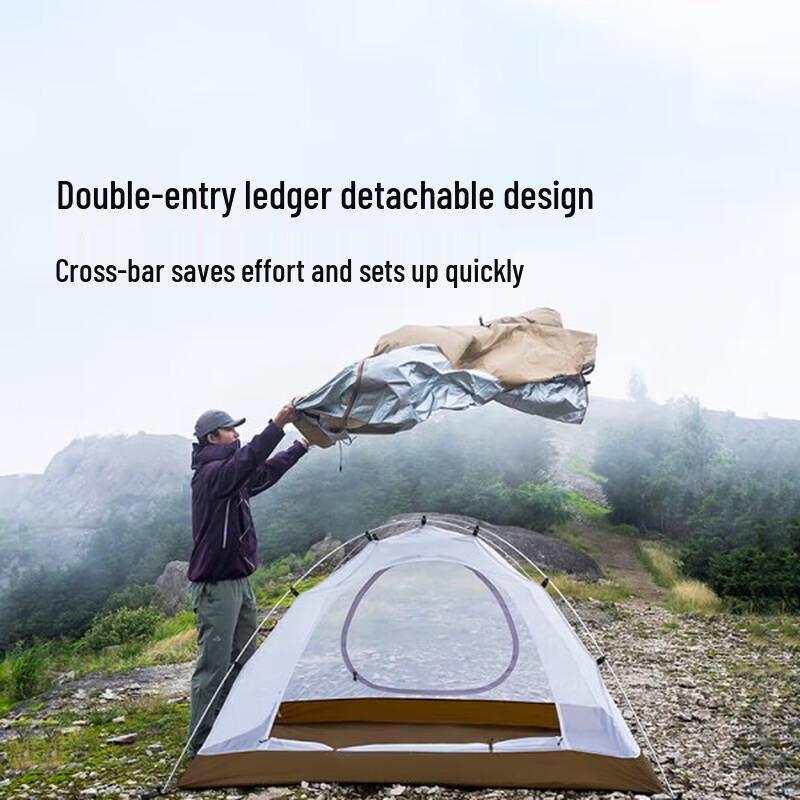 Pelliot Monsoon Ultralight 2-Person Hiking Tent One Size