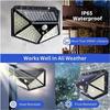 Solarlampe - CHICHENG - Modell n1501 - 100 LED - Bewegungsmelder - Wasserdicht IP65