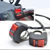 Motorcycle Handlebar Flameout Switch - ON OFF Power Button DC12V/10A Black Universal