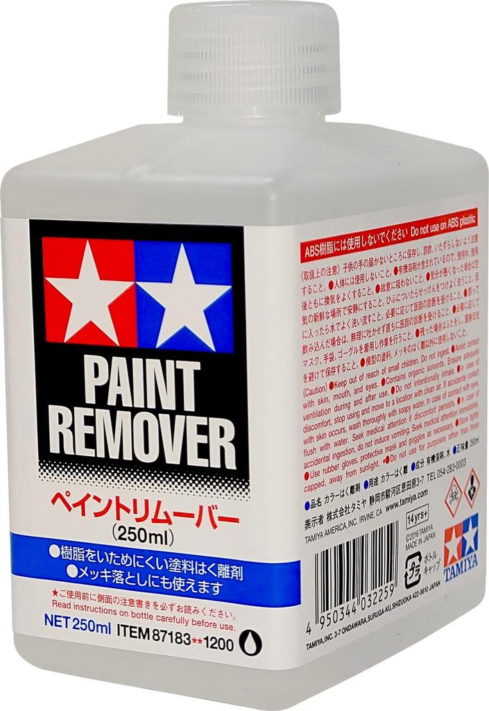Tamiya Makeup Materials Series 183 Paint Remover 250ml 87183 No.