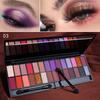 CmaaDu 28 Colors Matte Pearlescent Eyeshadow Palette Non Smudge Lasting Cosmetic