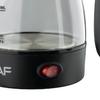 600 W elektrische Kaffeemaschine, türkische Kaffeekanne, Glas, italienische Mokkakanne, griechische türkische Kaffeemaschine, einfach für Haushalt, Büro, Geschenk