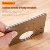 Stainless Steel Cabinet Door Hinge Repair Plate - Fixes and Installs Hinges On Furniture.