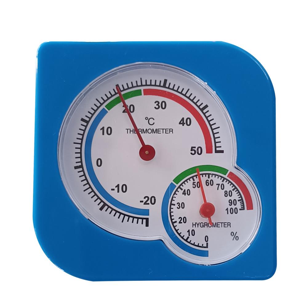 

Temperature Humidity Sensor Gourd Shaped Thermograph Hygrometer No Battery Needed for Warehouse/Laboratory/Pharmacy/Greenhouse синий