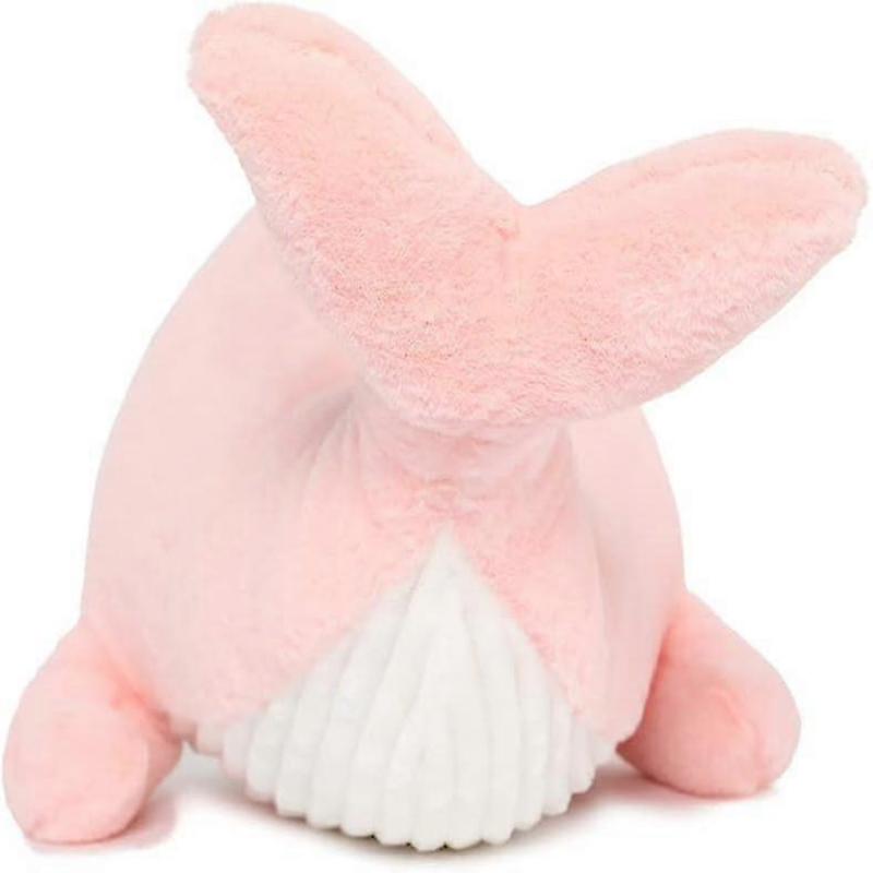 Narwhal Stuffed Animal Cuddly Whale Stuffed Animal Plush Toy Soft Hugging Pillow For Girls Kids,24 Inch Pink Tw