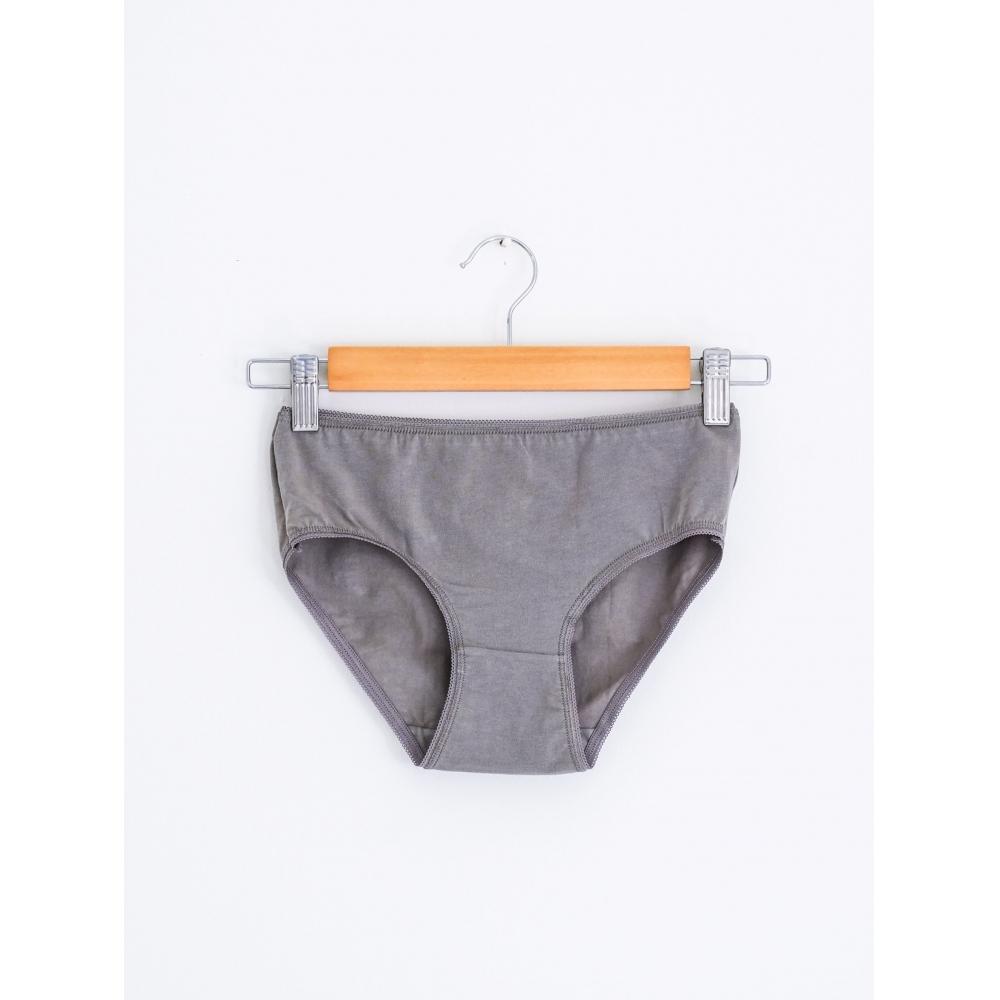 DaiSo BaSic Cotton Damen Slips 90 95 100 Grau