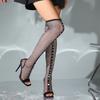 Fashion New Sexy High Heels Hollow Mesh Sandals Summer Fashion Trend Comfort Peep Toe Boots Stilettos Jazz Dance Female Shoes Plus Size
