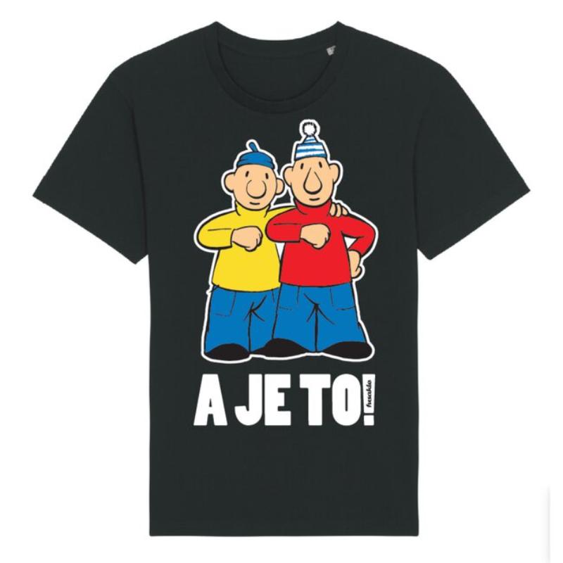 

Fun Cartoon Character Print Pattern Tshirt Fashion Trend Short Sleeve Crew Neck Casual Loose Street Wear Unisex Sports S