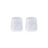 2 Pcs Toe Protector Elastic Silicone Toe Covers Transparent Toe Sleeves for Bunion Corns Hammer Toe Blisters Calluses