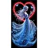 Beauty Special Shaped DIY Partial Drill Diamond Painting Kits Large Size 40x70cm Diamonds Paintings Gem Art Home Decor