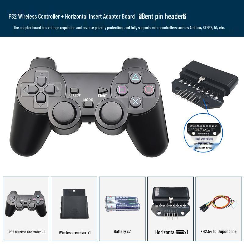 Songjia 2.4G Wireless PS2 Controller for Arduino Car Robots