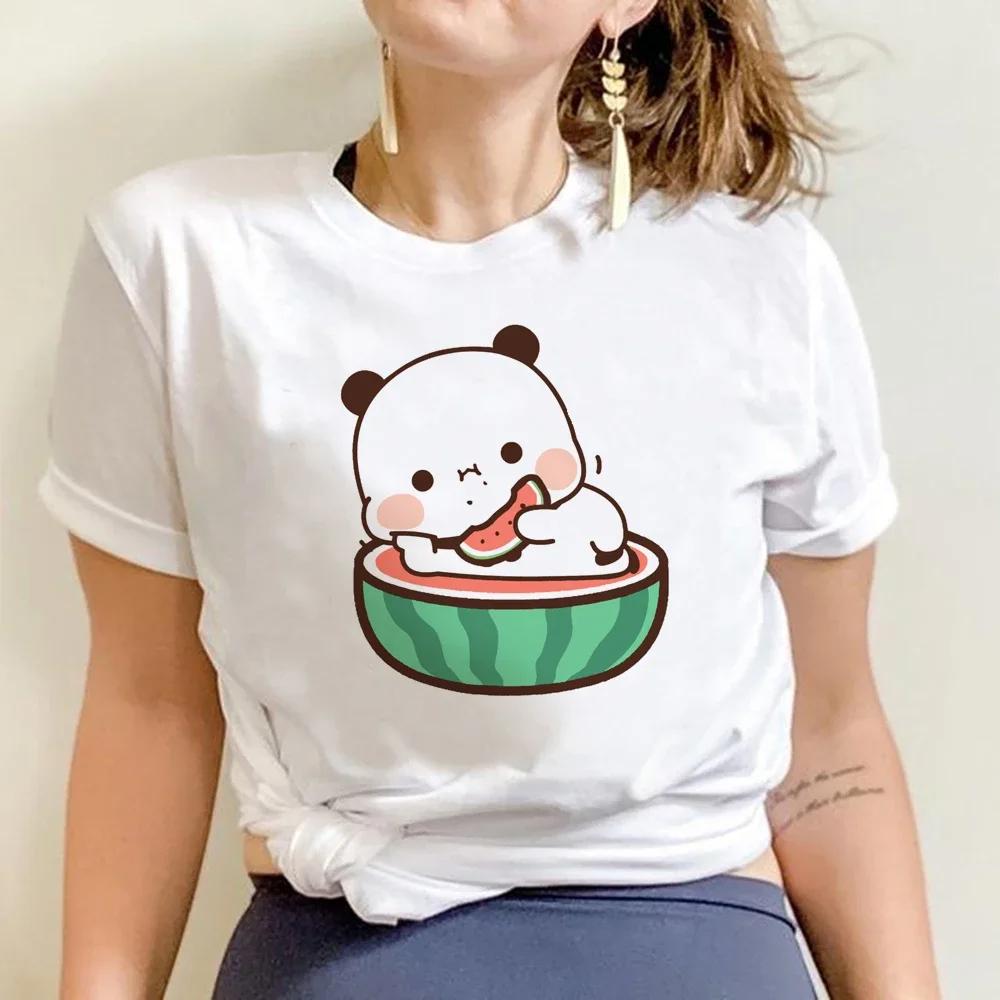 ZX TEE Bubu Dudu T-shirt Women's Kawaii Cartoon Y2k Punk Fun T-shirt Street Clothing Harajuku Anime Round Neck T-shirt Women's Clothing