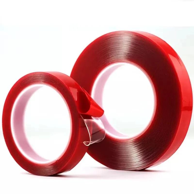 Car Acrylic Tape Transparent Silicone Double Sided Tape Sticker For Car High Strength No Traces Adhesive Sticker