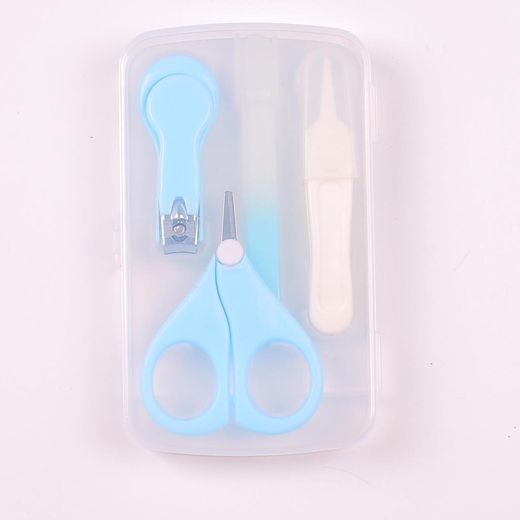 4-Piece Baby Safety Nail Care Set - Clipper, Cutter & Scissors for Newborns
