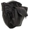 NOORA Black Leather Bags | Stylish Handmade Waist Bags for Unisex |
