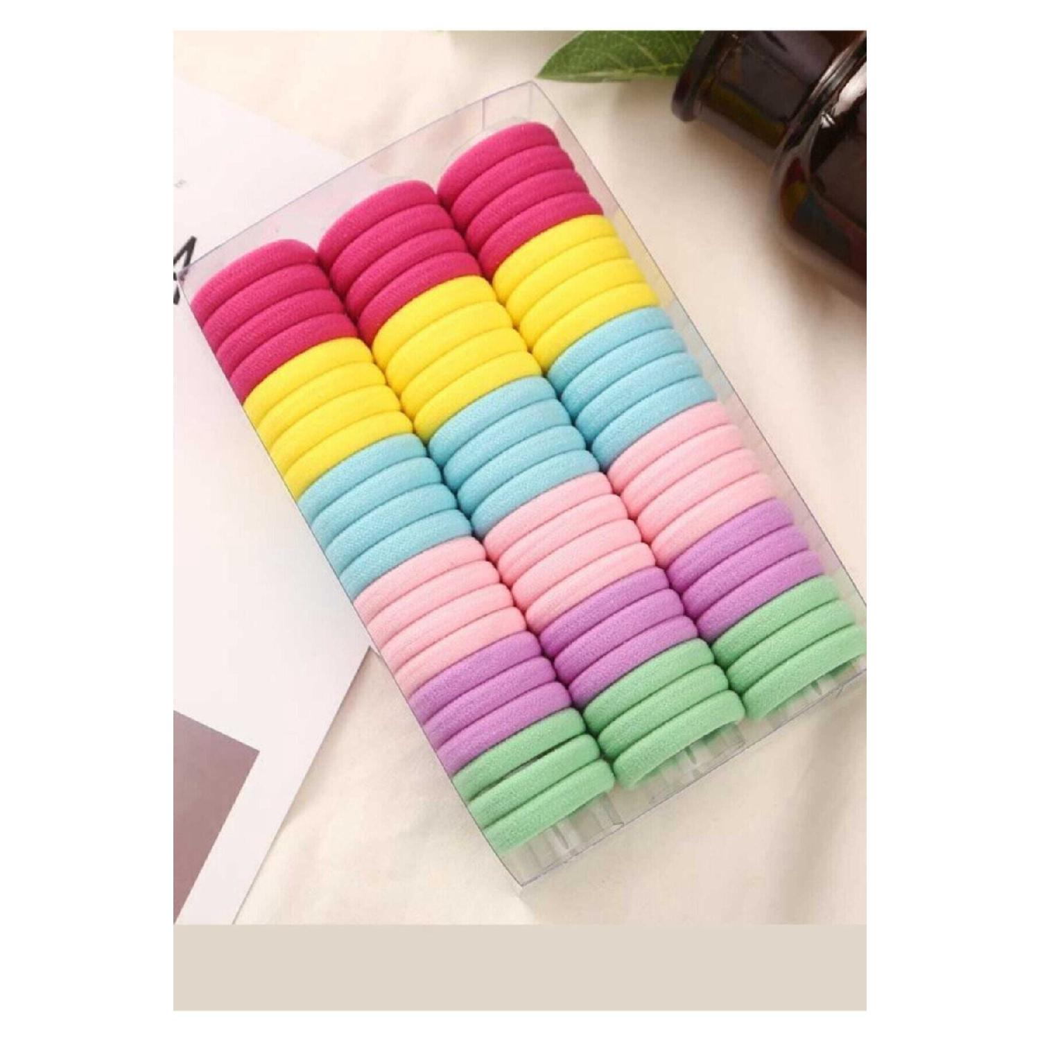 

100 Colored Rubber Buckle Set колір синій белл