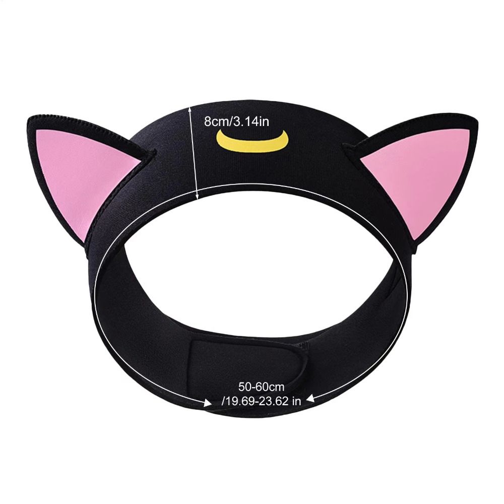 Clear Vision Diving Headband Wetsuit Hood Cat Ears Swimming Headband Outdoor Diving Hat  Diving