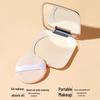 GECOMO Lightweight Veil Soft Focus Powder: Matte, Concealing & Brightening Long-Lasting Compact/Loose Setting Powder.