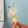 Mini Vase Refrigerator Magnet Creative Magnetic Flower Arrangement Decorative Object DIY Refridgerator Magnets