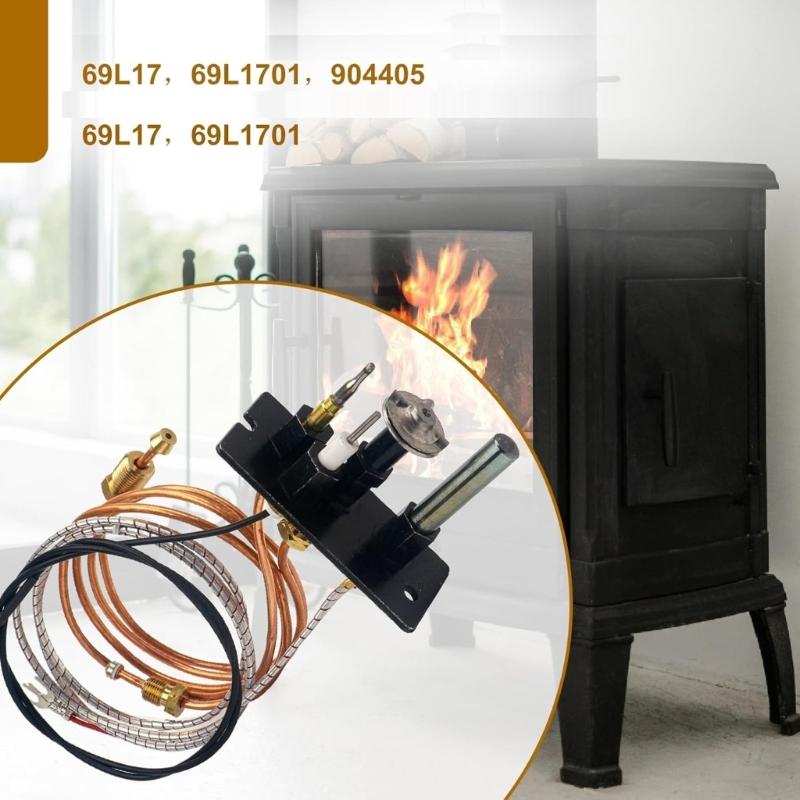 Tubing Water Heater Assembly Spark and Sensor Electrode Electric Water Heater Accessories Suitable for Water Heaters