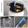 Auto Brake Fluid Bleeder Tool - Vacuum Oil Pump Kit with Hose, Easy Brake System Maintenance and Fluid Replacement Connector
