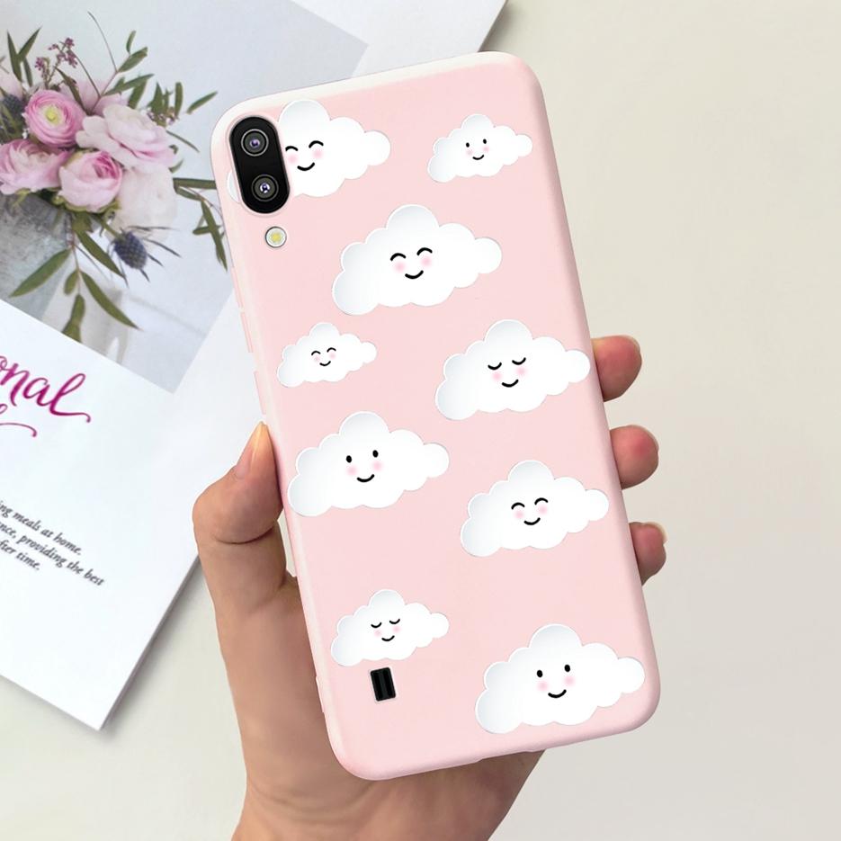 Para Samsung Galaxy M10 M20 M30 Capa Bonita Colorida Doce Capa De Silicone Macio Para Celular Para Samsung M105F M205F M305F Fundas Coque