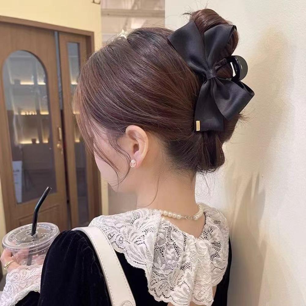

Bow Hairpin Double-sided Hair Accessories Shark Cawl Clips Hair Clips Women