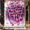 Neon Rainbow (72) Theme Custom Tapestry Personalized Custom Name Text Wall Hanging Tapestry Home Decor Background Cloth