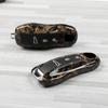 NZNQ9 Car Key Modification Protective Case Suitable for All Porsche Models, Wood Grain Key Shell, Key Shell Protective Cover