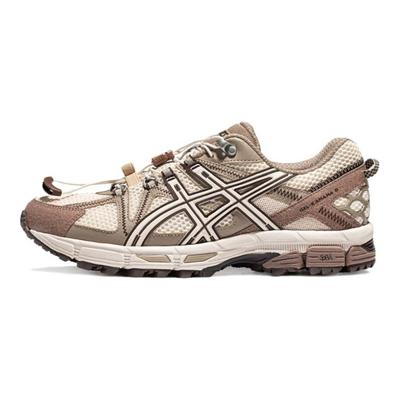 Gel-Kahana 8 Atmungsaktives Bequemes Gewebe Synthetisches Leder Strapazierfähig Umschließend Atmungsaktiv Rückfedernd Low-Top Lässig Trailrunning-Schuhe 1011B828-200