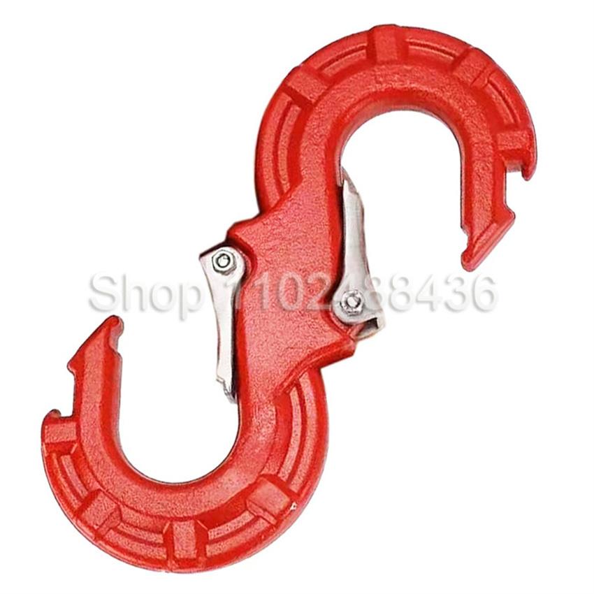 Heavy Duty S-type Towing Hook OFF-road Vehicle Auto Winch Trailer Rope S-hook Car Suv Trailer Accessoriers Quick Rescue Shackle